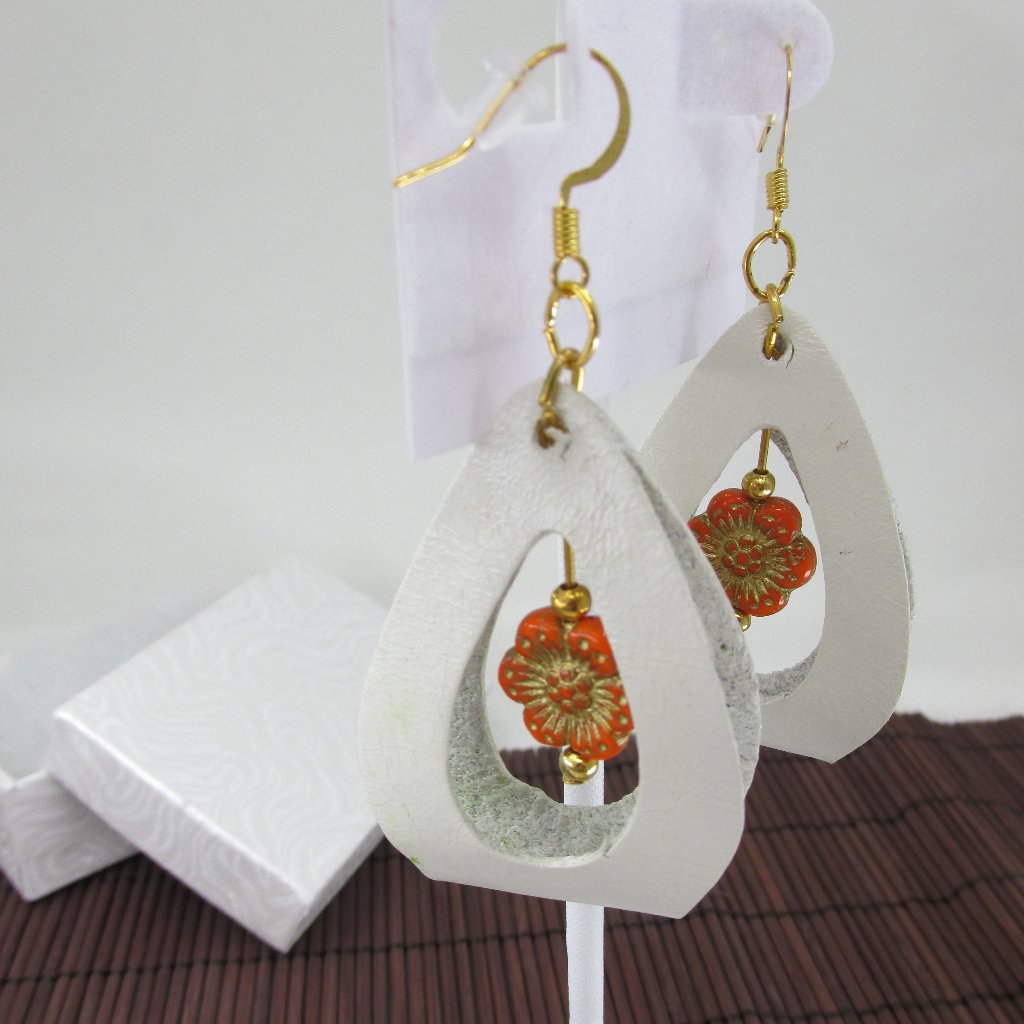 18k Gold Plated Bohemian Dangle Earrings